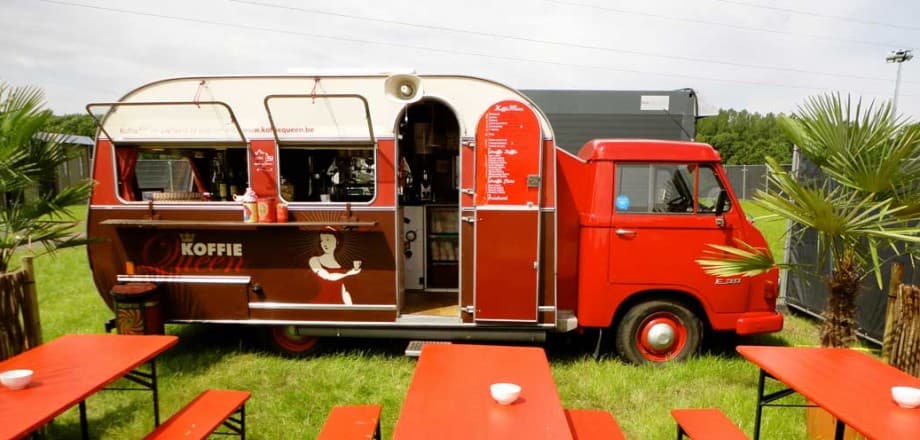 Marcel vintage koffietruck